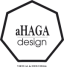 aHAGA DESIGN Logo